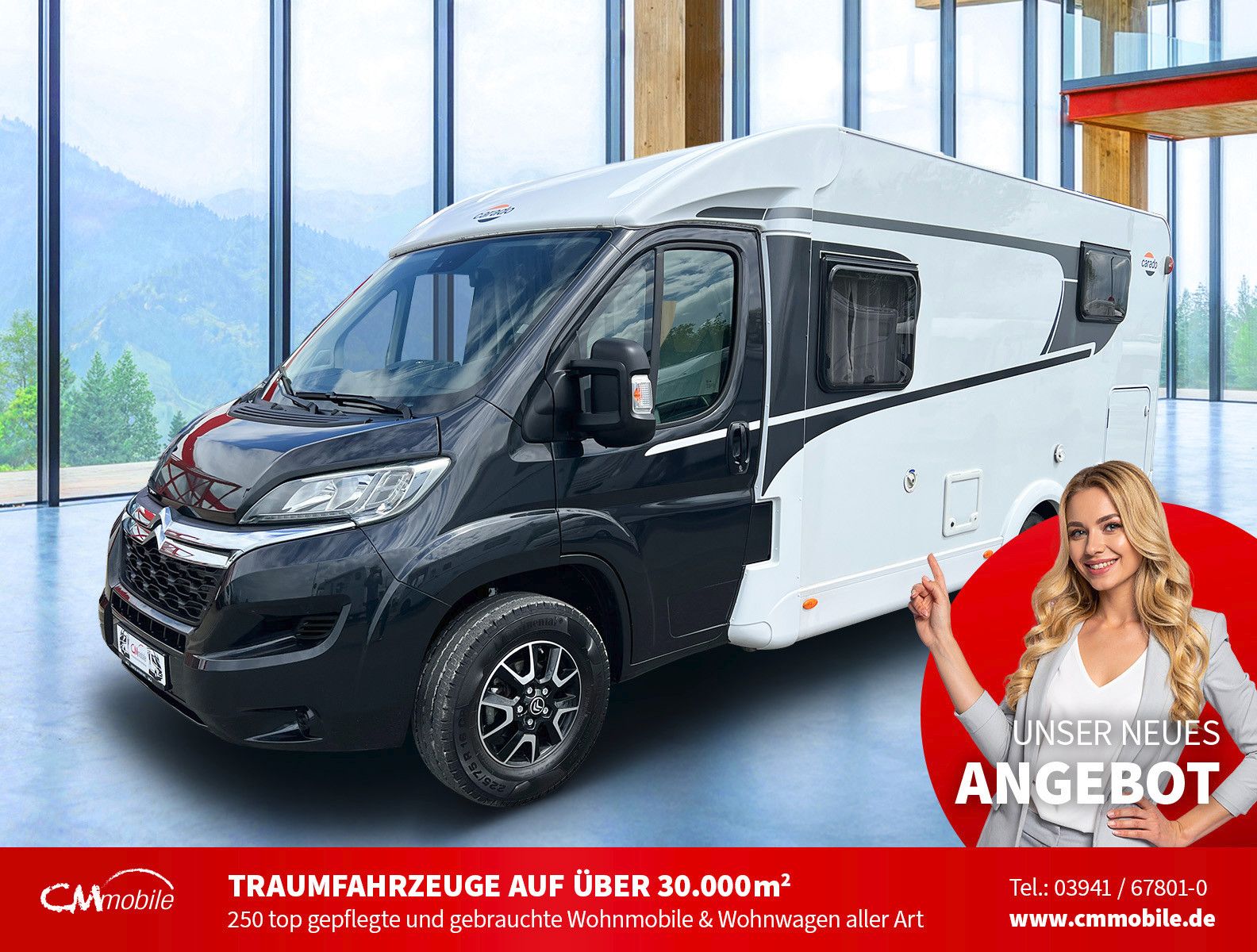 Carado
 V 337 - Einzelbetten - Garage -
