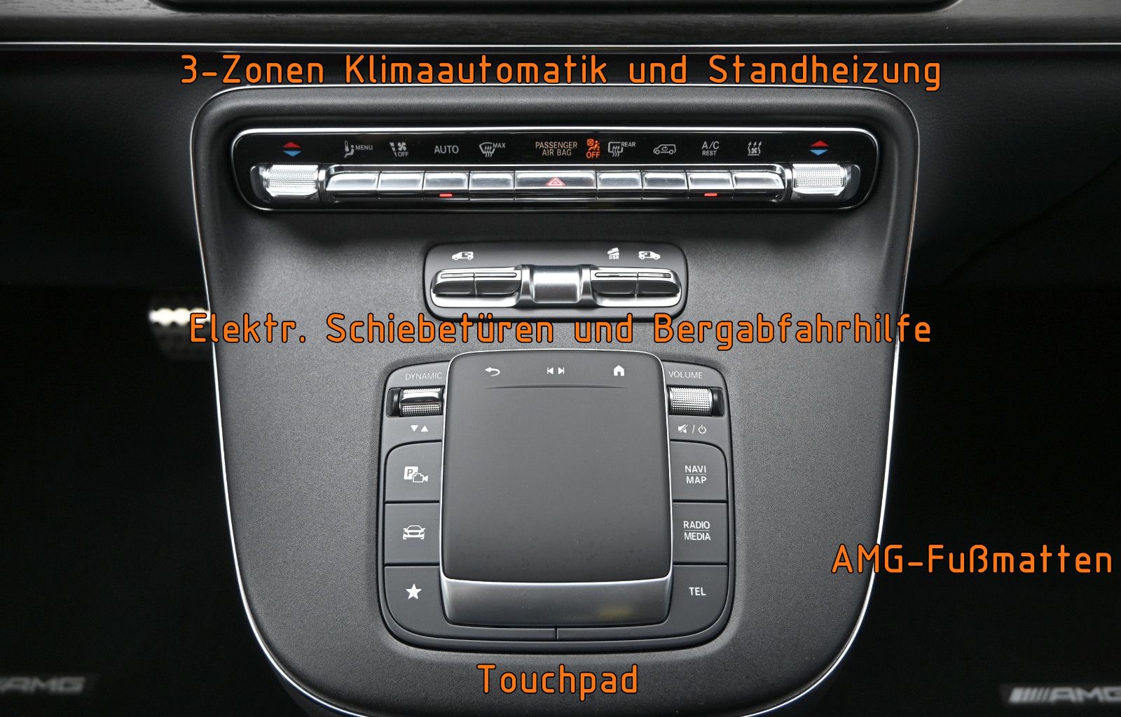 Fahrzeugabbildung Mercedes-Benz V 300 d 4Mat. Extralang AMG Line °AIRMATIC°STHZ°