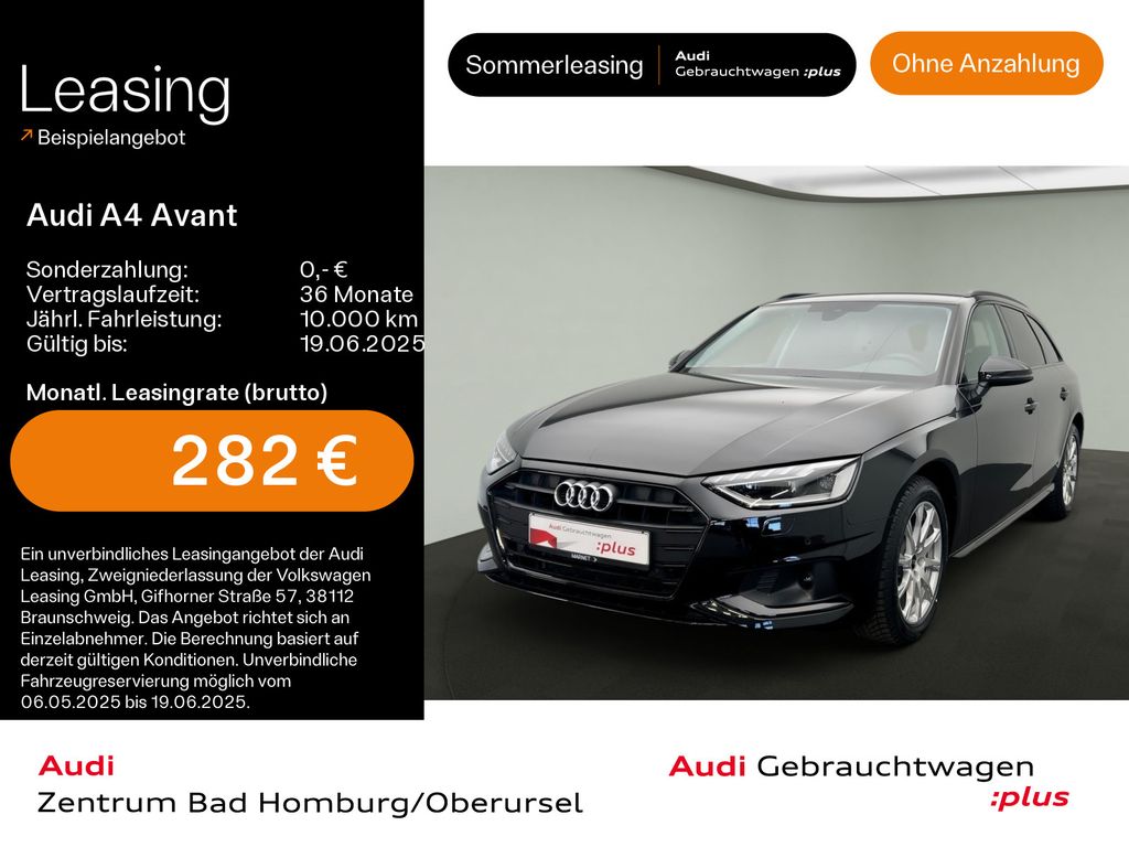 Audi A4 Avant Advanced 35 TDI*Navi*LED*AHK*PDC*Virtua