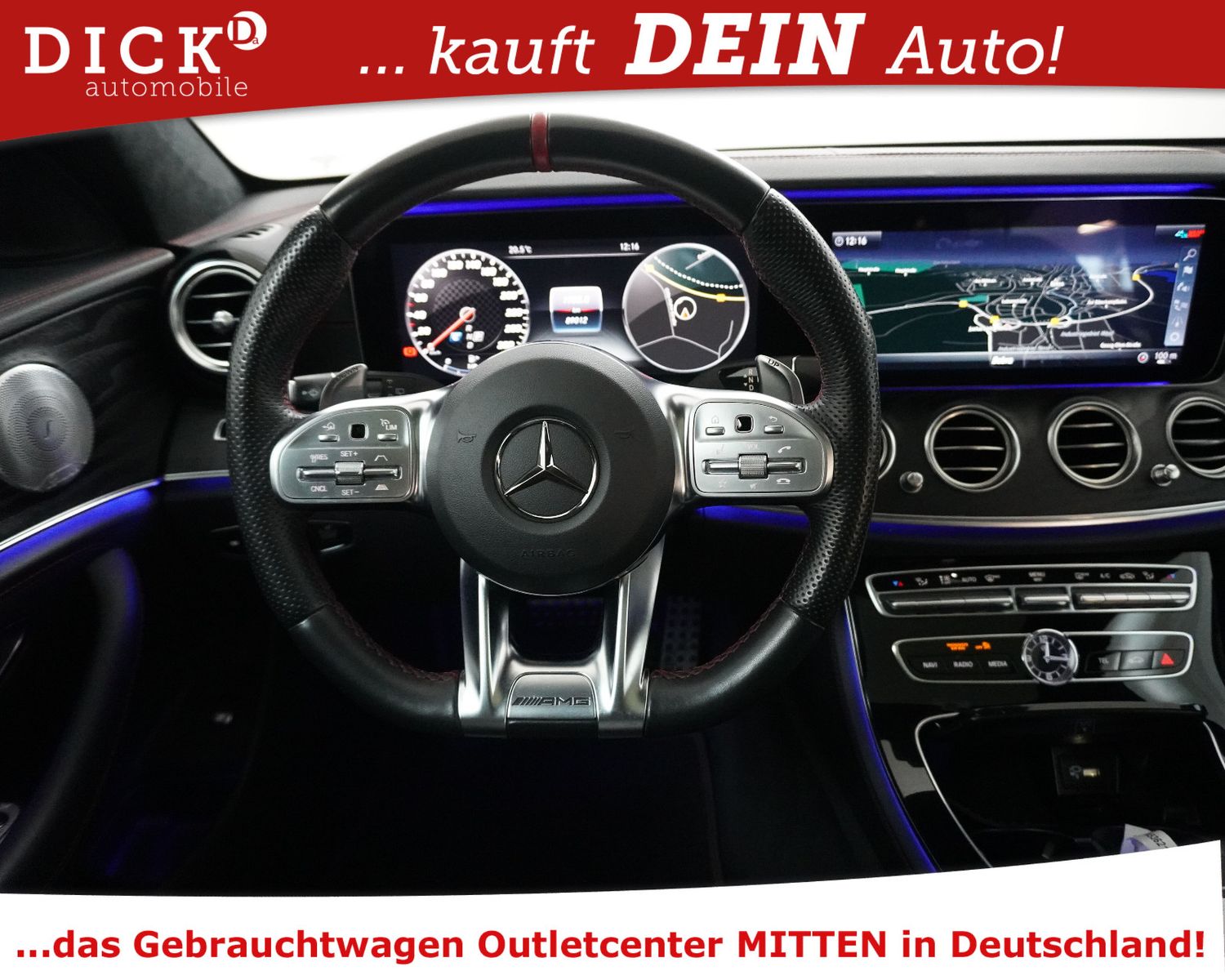 Fahrzeugabbildung Mercedes-Benz E53 AMG 4M+ NIGHT+LUFT+PANO+BURM+360+MEMO+20+VOL