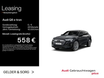 Audi Leasingangebot: Audi Q8 e-tron 50 quattro S line 447km/WLTP*Air*AHK*
