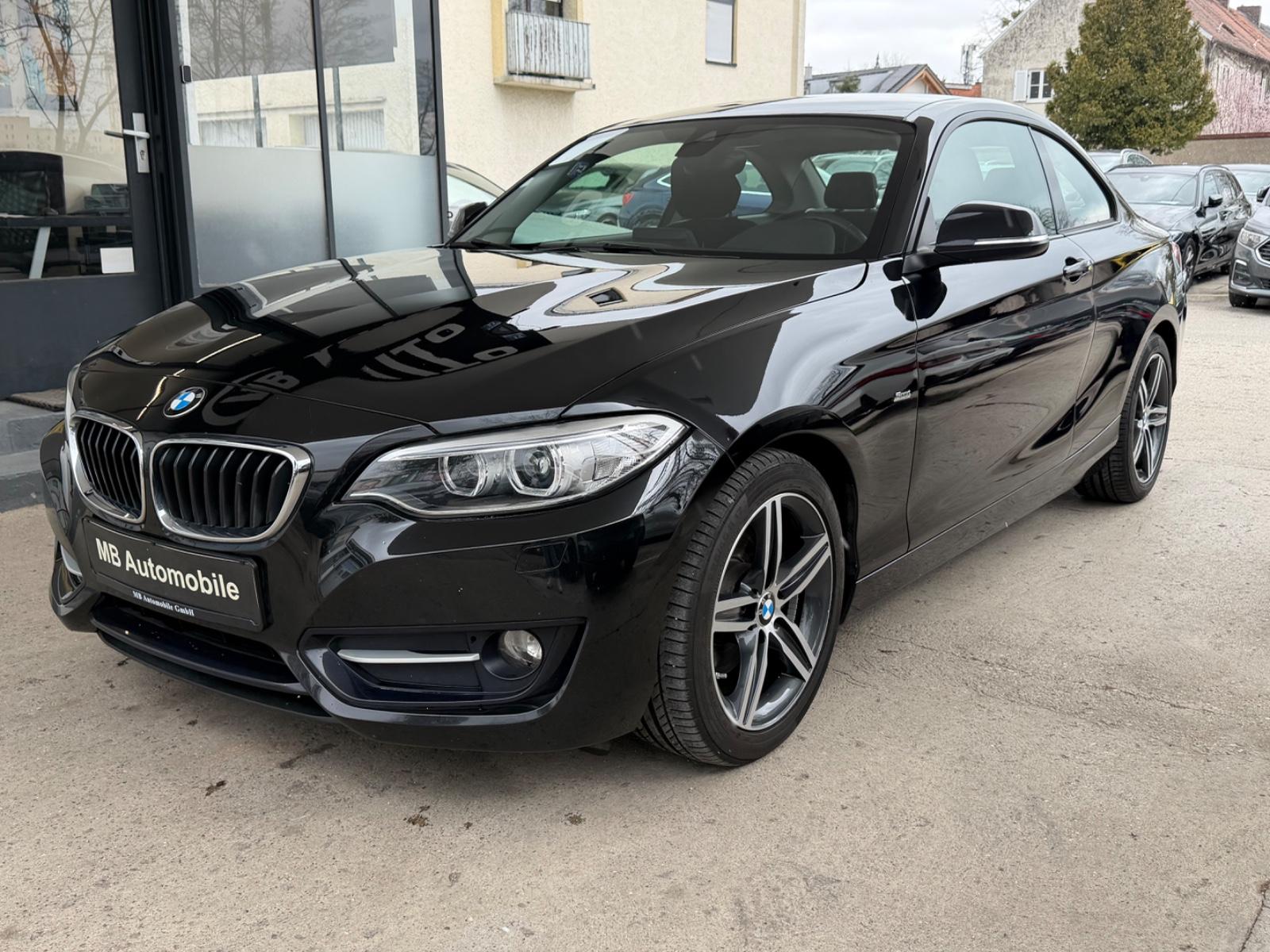 BMW 220i Coupe*SPORT LINE*XENON*NAVI*8-fach*