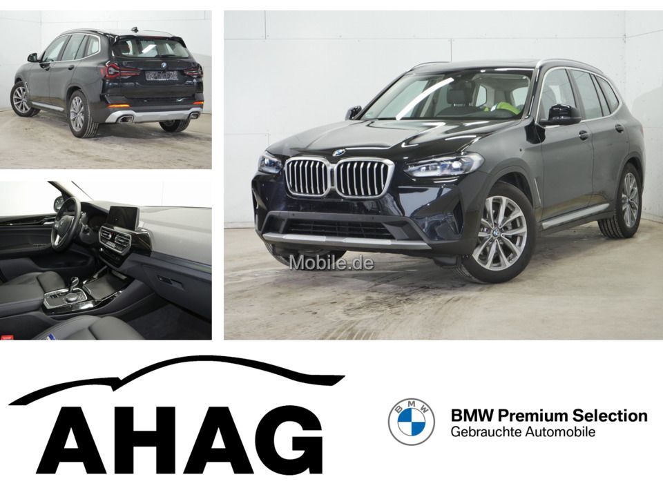 BMW X3 xDrive20d AT Navi Leder Glasdach LED