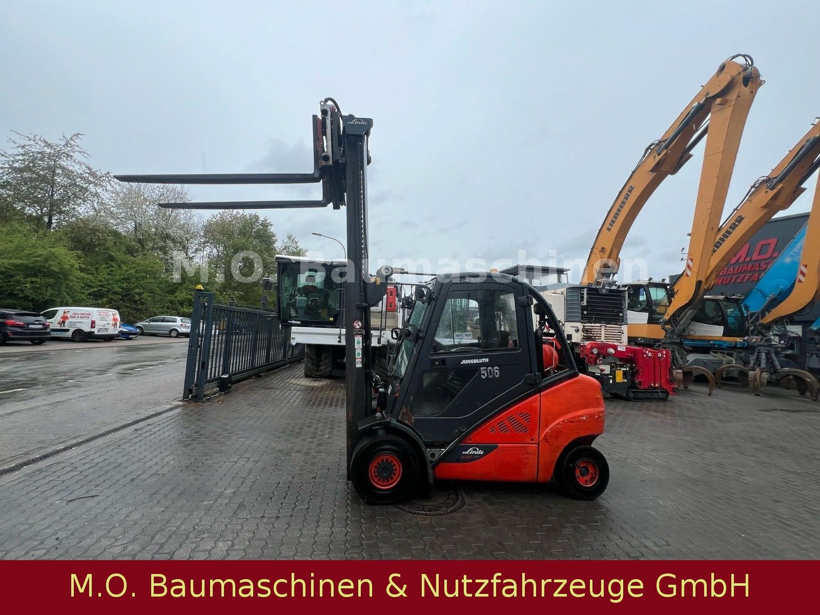 Fahrzeugabbildung Linde H 35 T-02 EVO / SS /Duplex Mast/ Gas /3,5t/3,10m