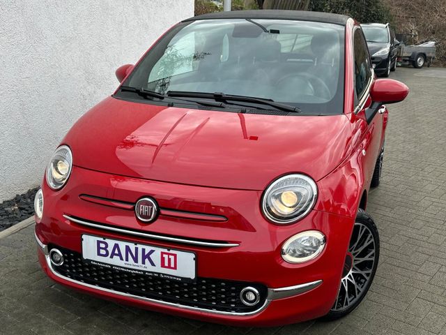 Fiat 500C Red Mild Hybrid -S-Heft/Garantie/1.Hand-