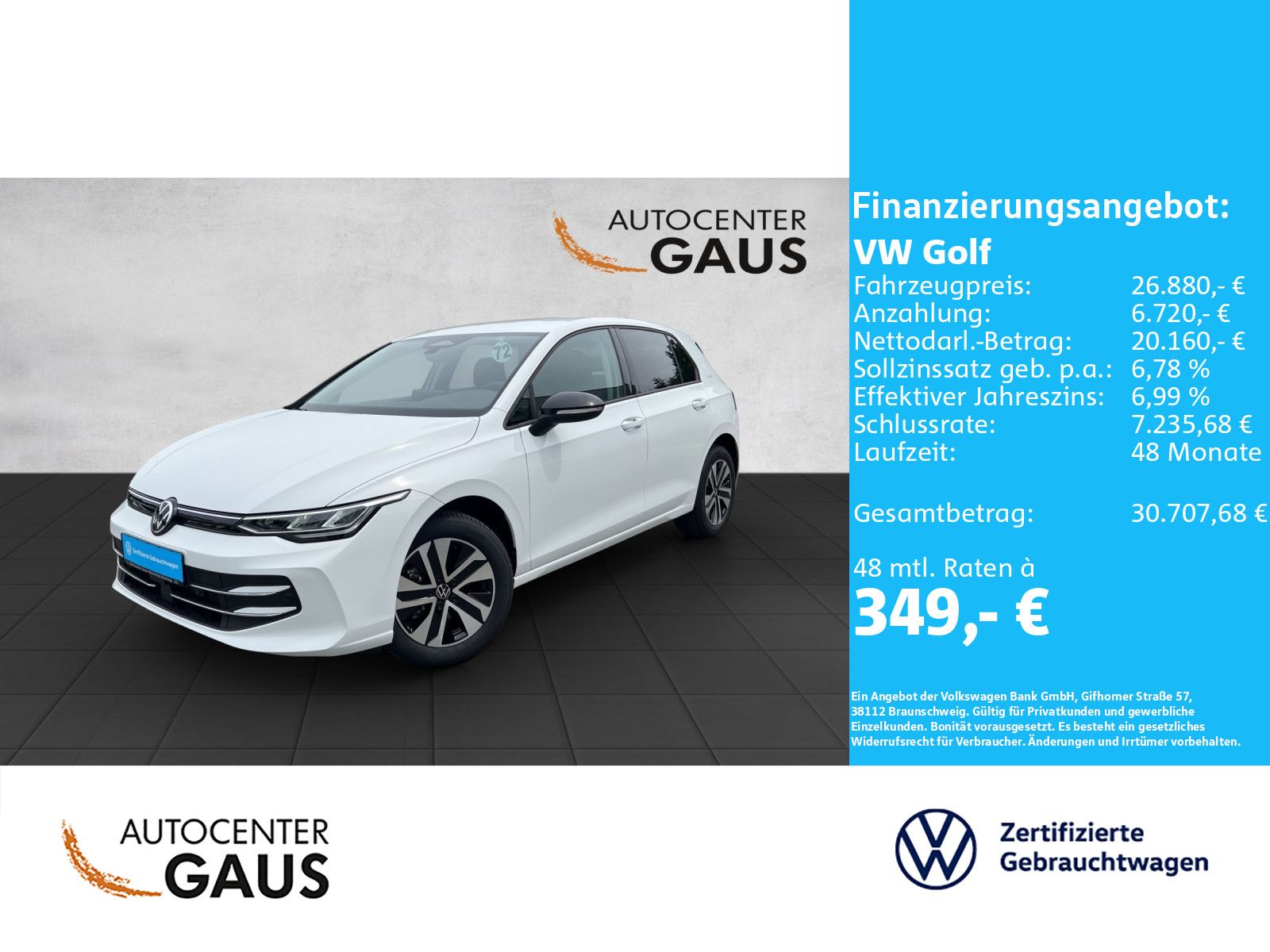 Golf VIII Energy 2.0 TDI Navi*LED*ACC*CarPlay