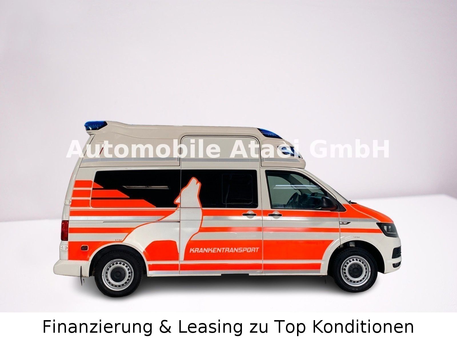 Fahrzeugabbildung Volkswagen T6 TDI DSG*RTW/ KTW* LIEGE+TRAGESTUHL (1995)