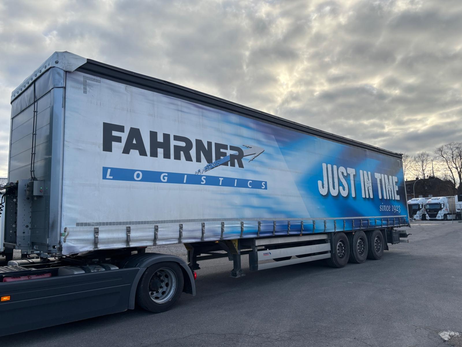 Schmitz Cargobull UNFALL !! 3-achs Tautliner , Liftachse