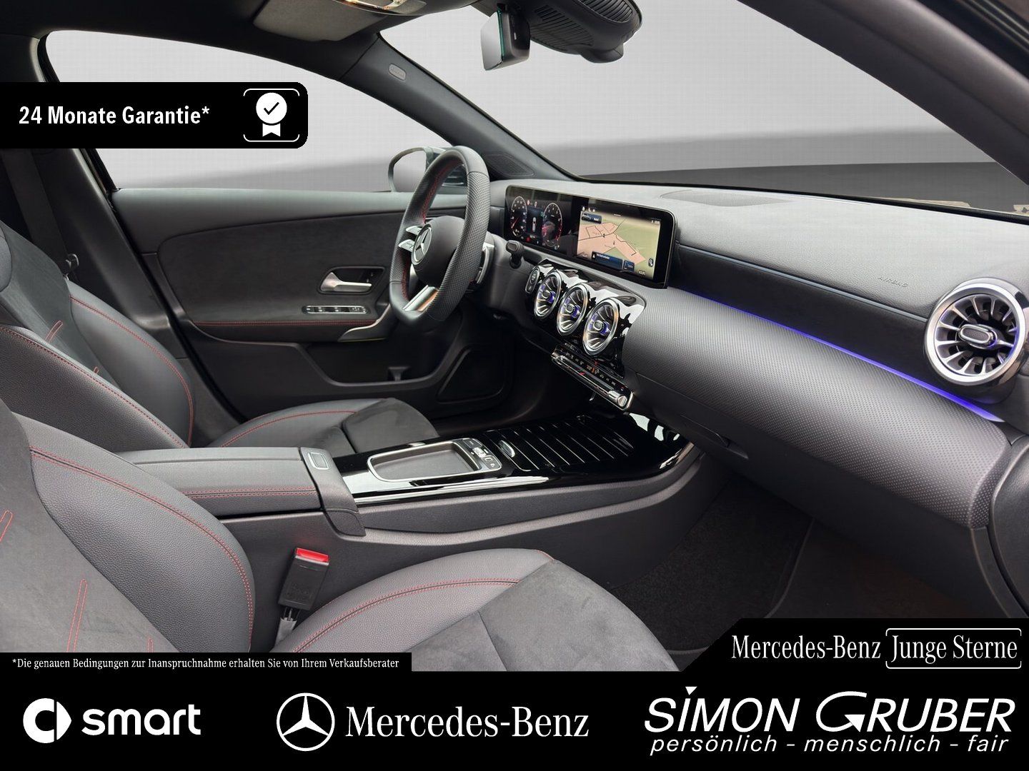 Fahrzeugabbildung Mercedes-Benz A 200 AMG Line KeyGo MBeam Kamera Ambi Distronic