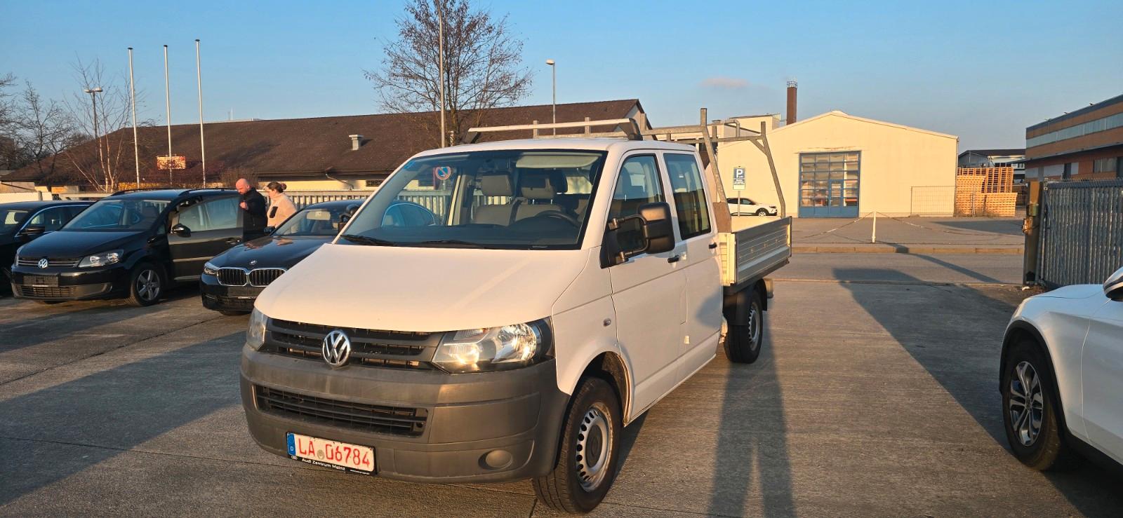 Volkswagen T5 Transporter Pritsche Pritsche Doppelkabine
