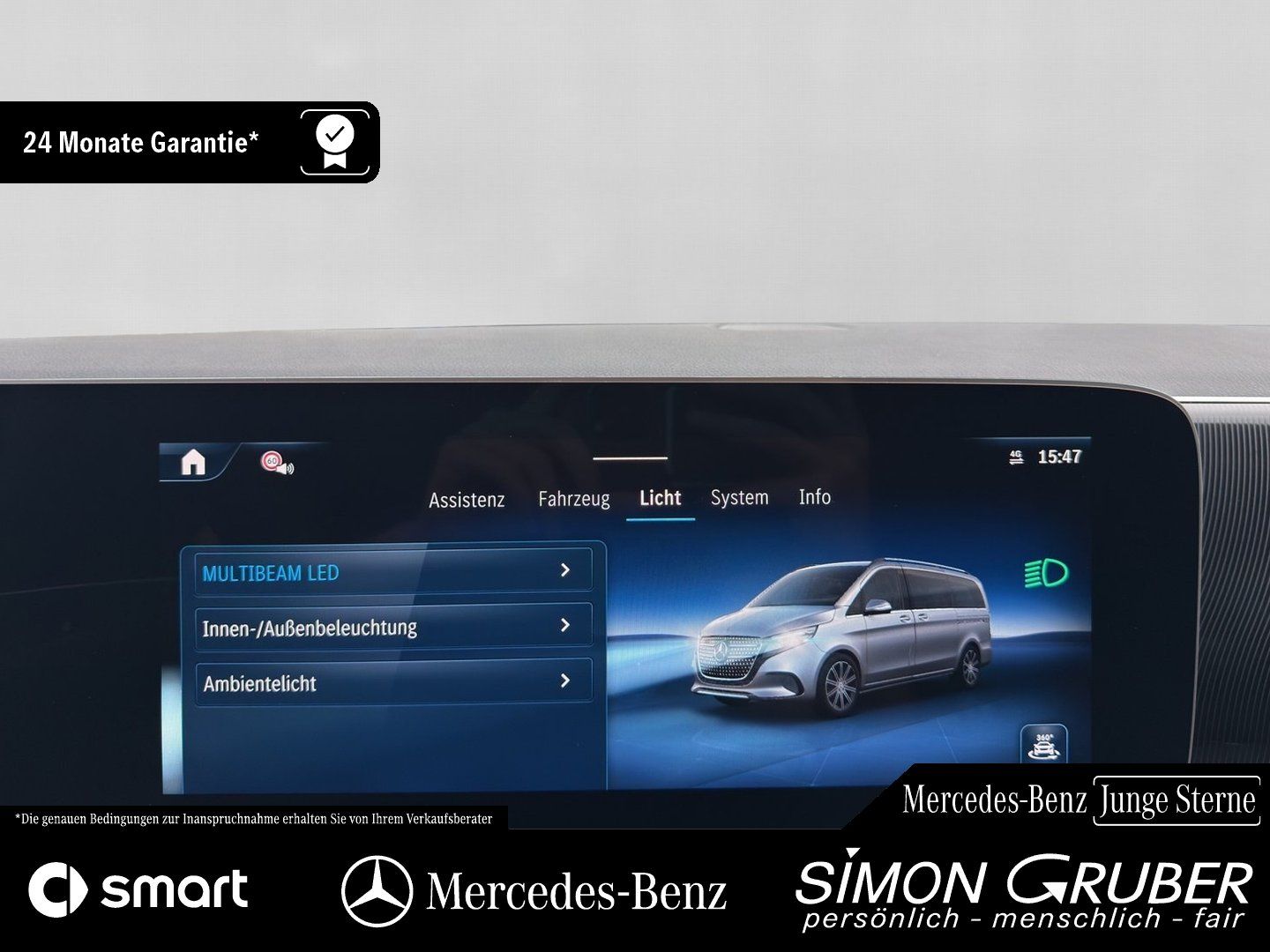 Fahrzeugabbildung Mercedes-Benz V 250 d Style/L 7Sitz NAVI AHK Distr. Multibeam