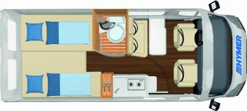 HYMER  ERIBA  HYMERCAR Free 602 10 LED Automatik SOLAR AHK Dieselhzg.