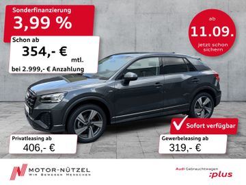 Audi Q2 40 TFSI QU S-TR S-LINE MATRIX+RFK+GRA+AHK+18"