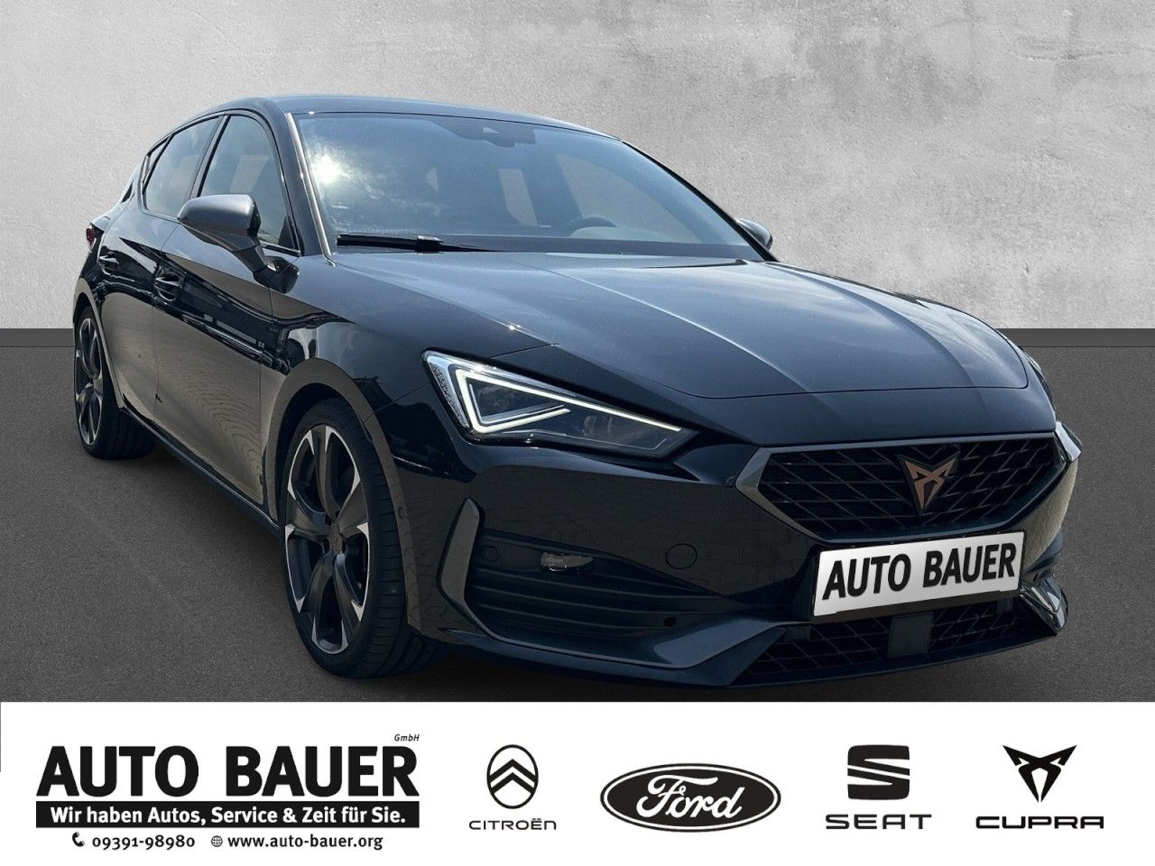 Fahrzeugabbildung CUPRA Leon 2.0TSI 245PS DSG-Navi-MatrixLED-Kamera* - mit KI generiert/bearbeitet