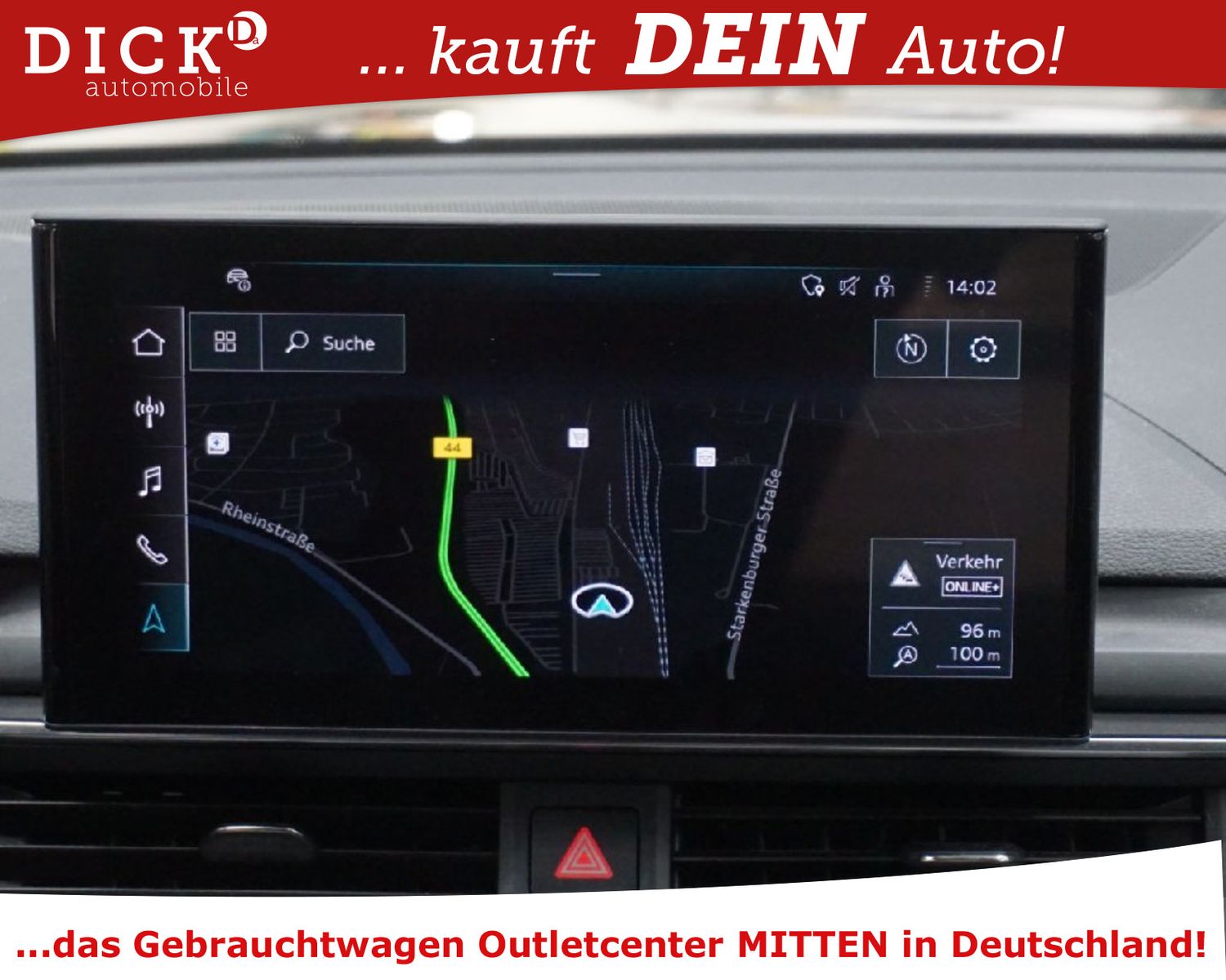 Fahrzeugabbildung Audi A4 Av 40d S-Tr. LED+/B&O/STANDHZ/ACC/AHK/8Fa