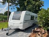 Dethleffs Scandinavia Bet 670 mit großem Vorzelt. 2.500 KG - Wohnwagen Mit vorzelt