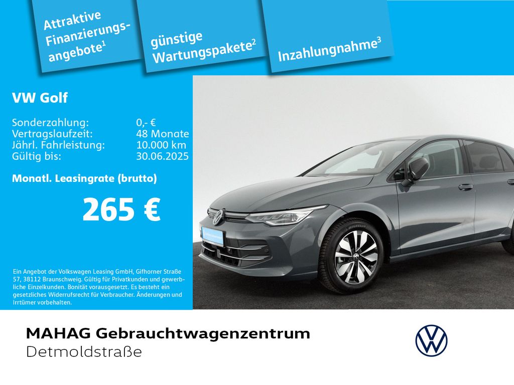 Volkswagen Golf VIII 1.5 TSI GOAL AHK Navi LED+ ACC 6-Gang
