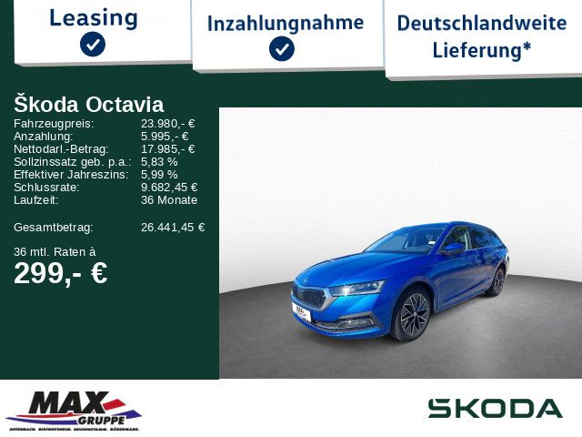 Octavia Combi 1.5 TSI 110 kW First Edition HUD*L