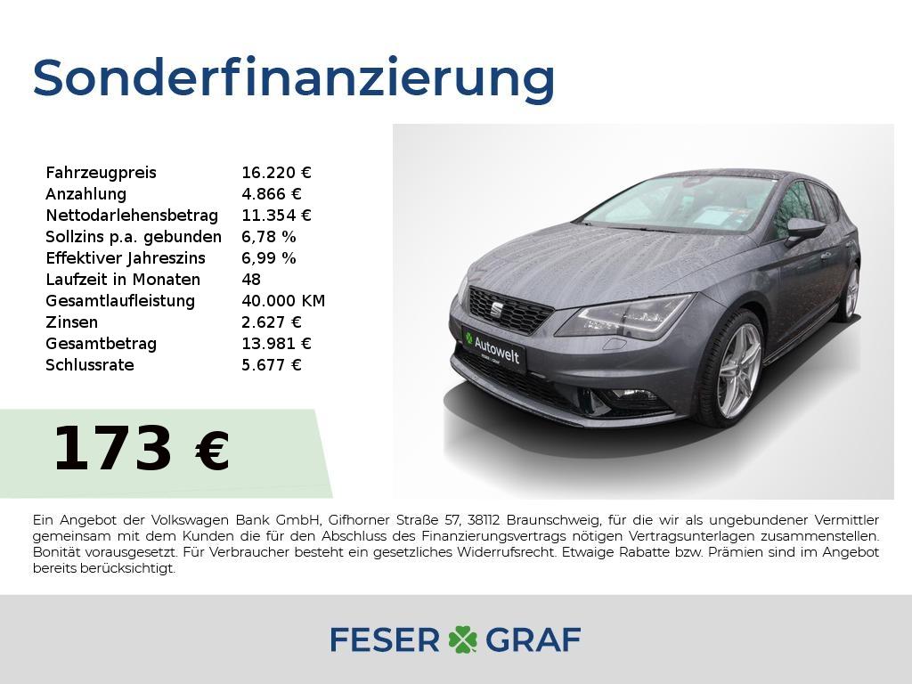 Seat Leon 2.0 TDI FR DSG LED Sitzheiz Panorama Navi