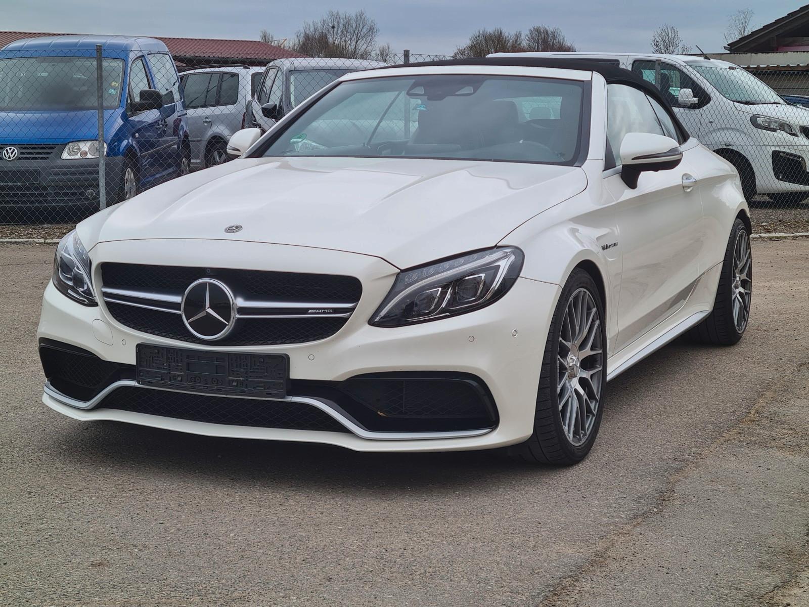 Mercedes-Benz C 63 S AMG Cabrio Burmester  VOLL!