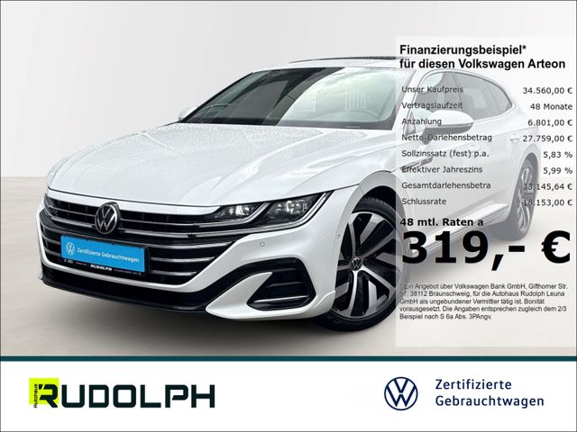 VW Arteon SB R-Line 2.0 TSI DSG LED Navi AHK ACC SH