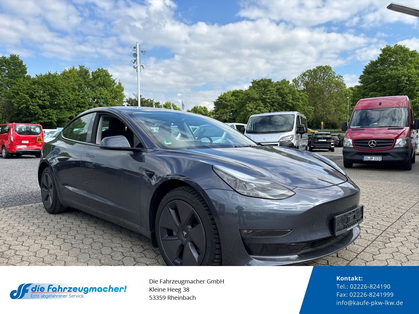 Fahrzeugabbildung Tesla Model 3 RWD Soundsystem ACC El. Heckklap.*UNFALL