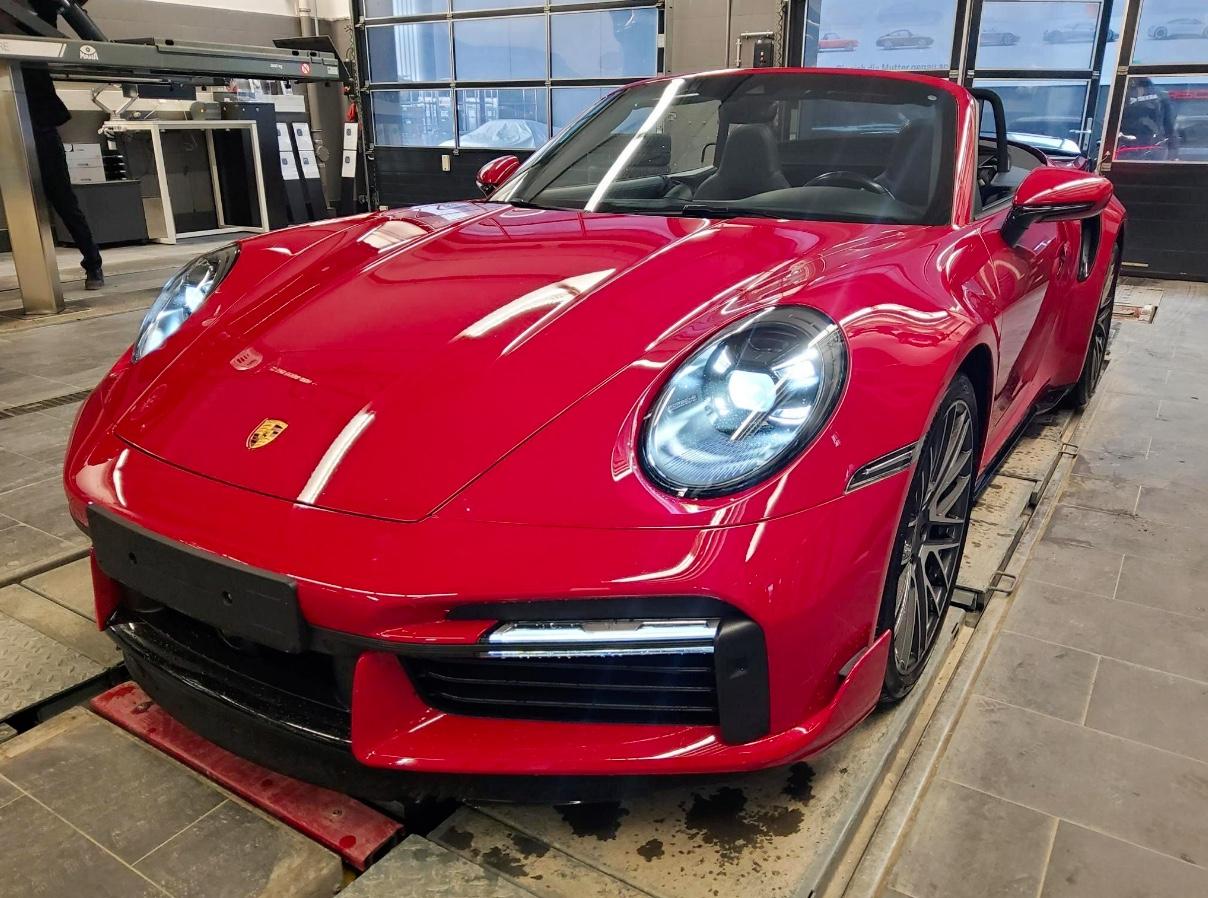 Porsche 992 Turbo Cab AeroKit Lift Leder930 Sportabgas