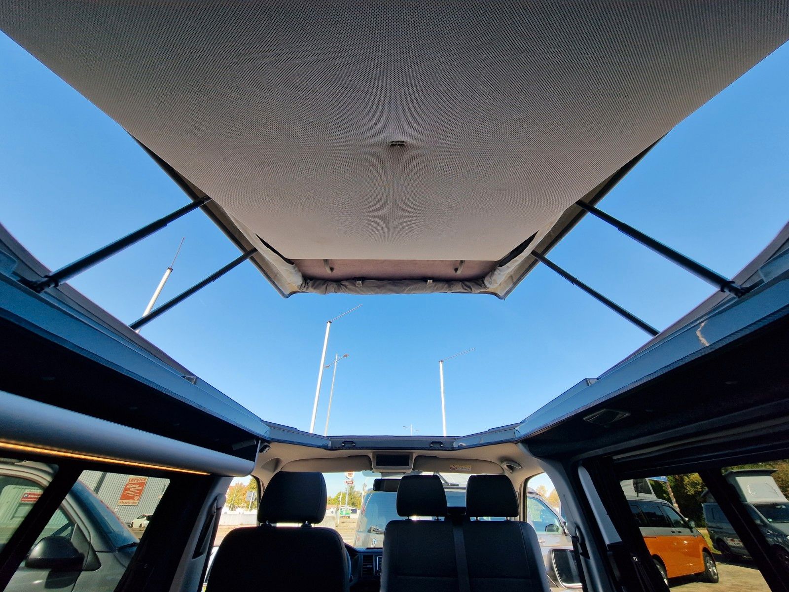 Volkswagen T6 wie California AUFSTELLDACH KÜCHE ALLTAG foto 18