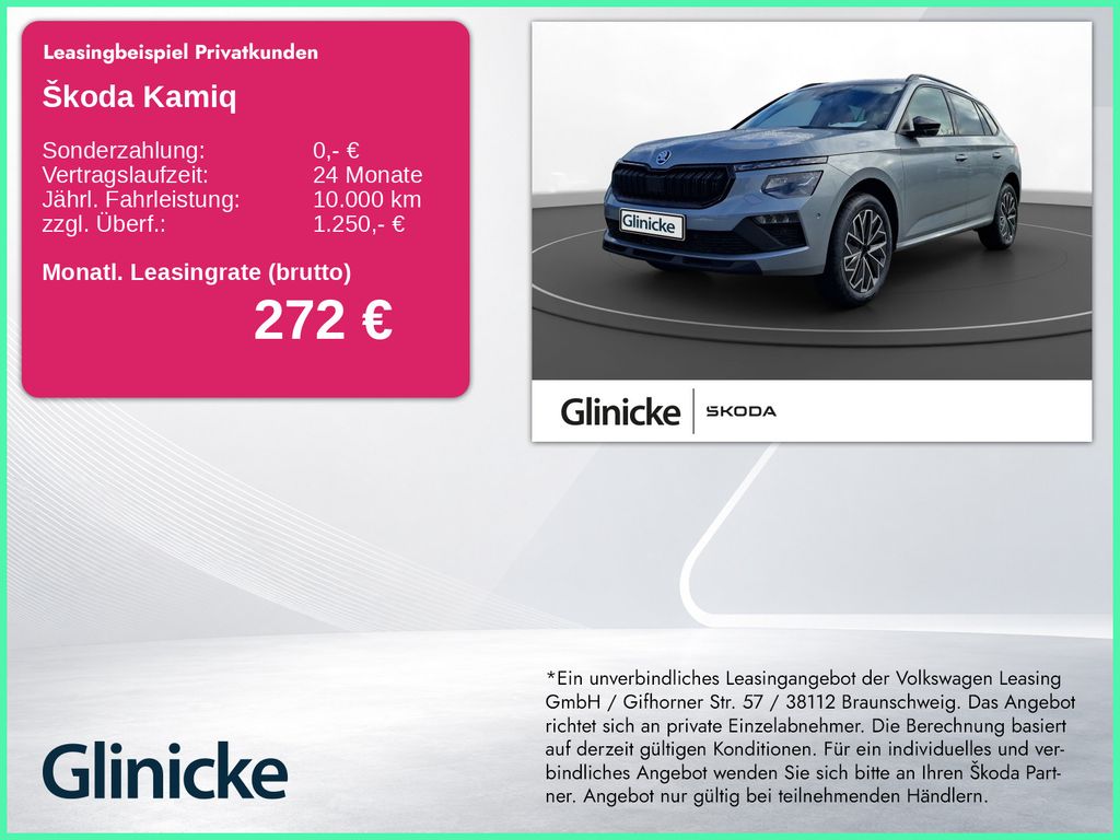 Kamiq Balance 1.0 TSI (85 kW) DSG