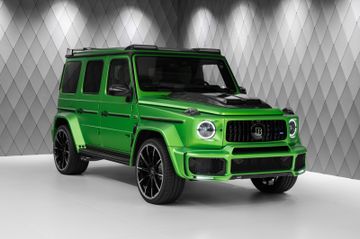 G 63 AMG BRABUS G 800 MAGNO GREEN WOODEN FLOOR
