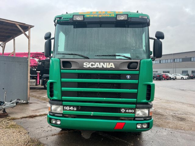 Scania 164G.V8.480.Retarder.Kran