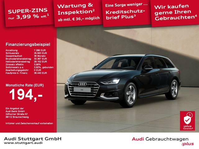 Audi A4 Avant advanced 35 TFSI S tronic Memory SHZ VC