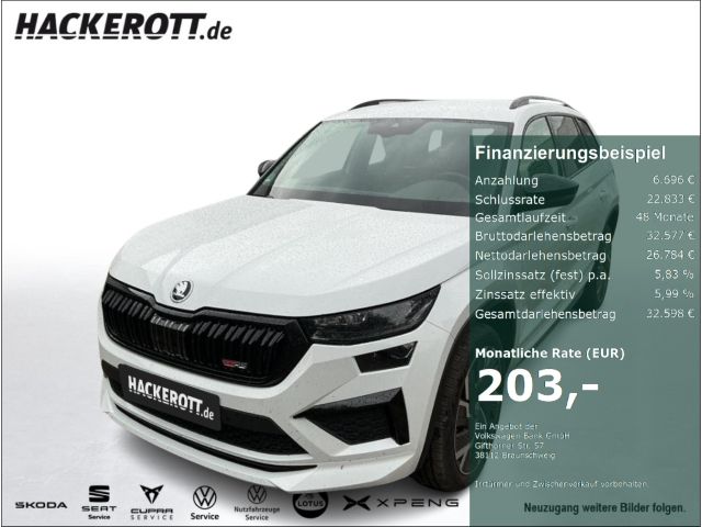 Skoda Kodiaq RS 4x4 2.0 TSI DSG Tempom. Navi Rückfahrk