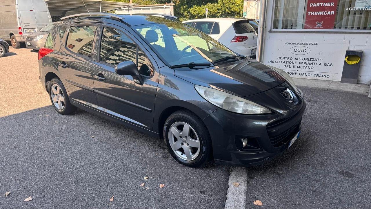 Peugeot 207 2010 — rear view