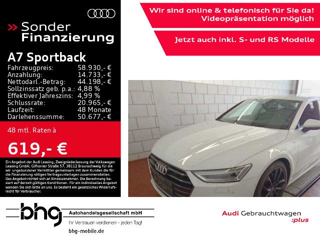 Audi A7 Sportback 45TDI quattro S tronic S line virtu