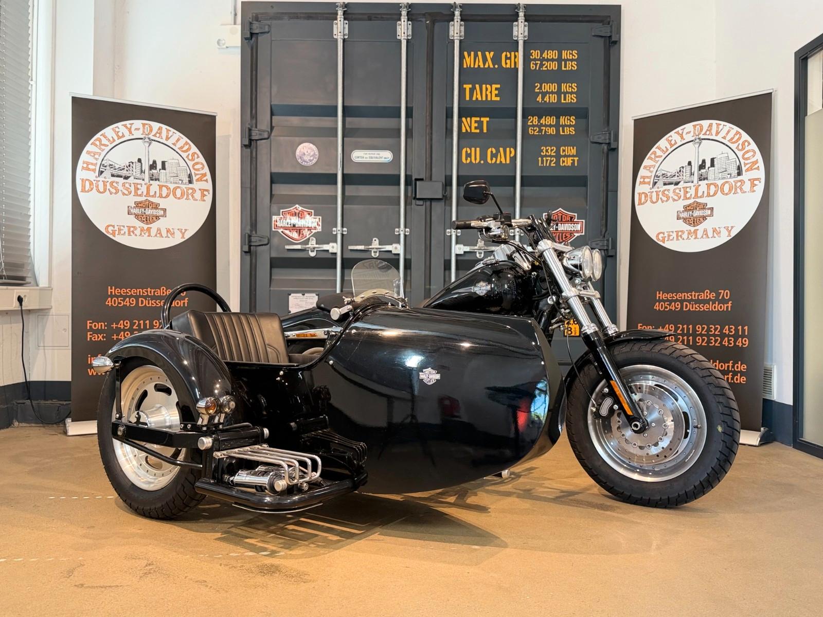 Harley-Davidson FXDF- Fat Bob - Gespannumbau --Penzl-1.Hand*TOP!