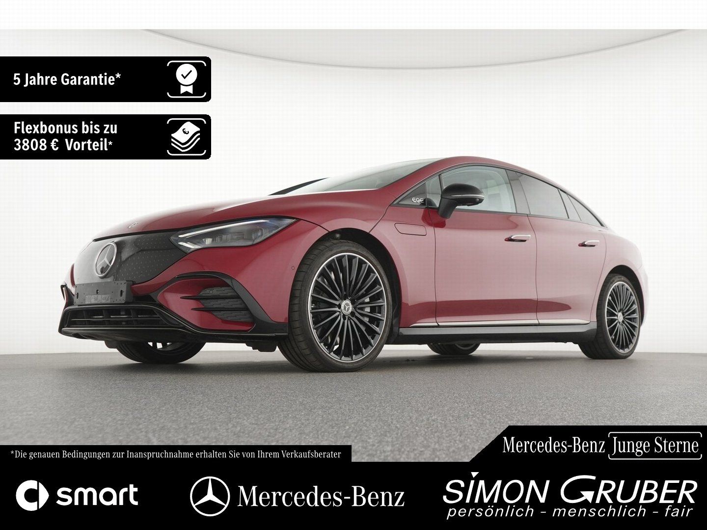 Fahrzeugabbildung Mercedes-Benz EQE 350+ AMG Pano HUD Burm Sitzklima Massage