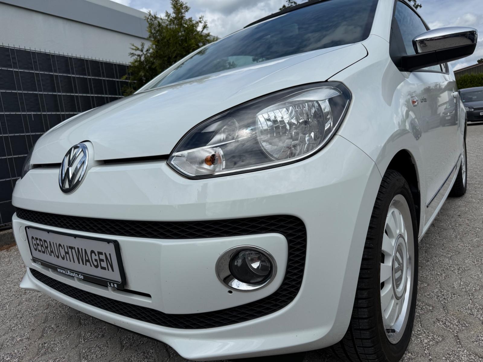 Volkswagen up! 1.0 white up! Navi Leder  Gsd Shz Pdc 1-Hand