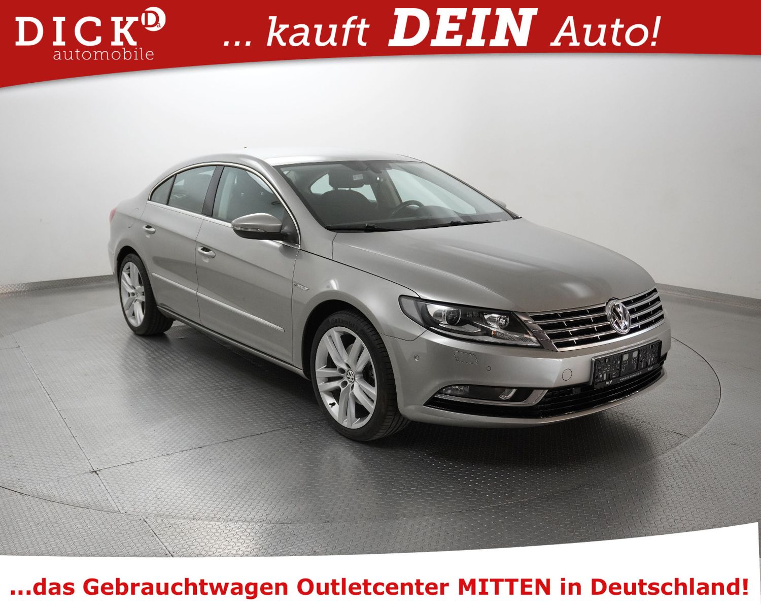 Fahrzeugabbildung Volkswagen CC 2.0d Sport >5SIT+MASS+SITLÜFT+SHZ+XEN+AHK+18"