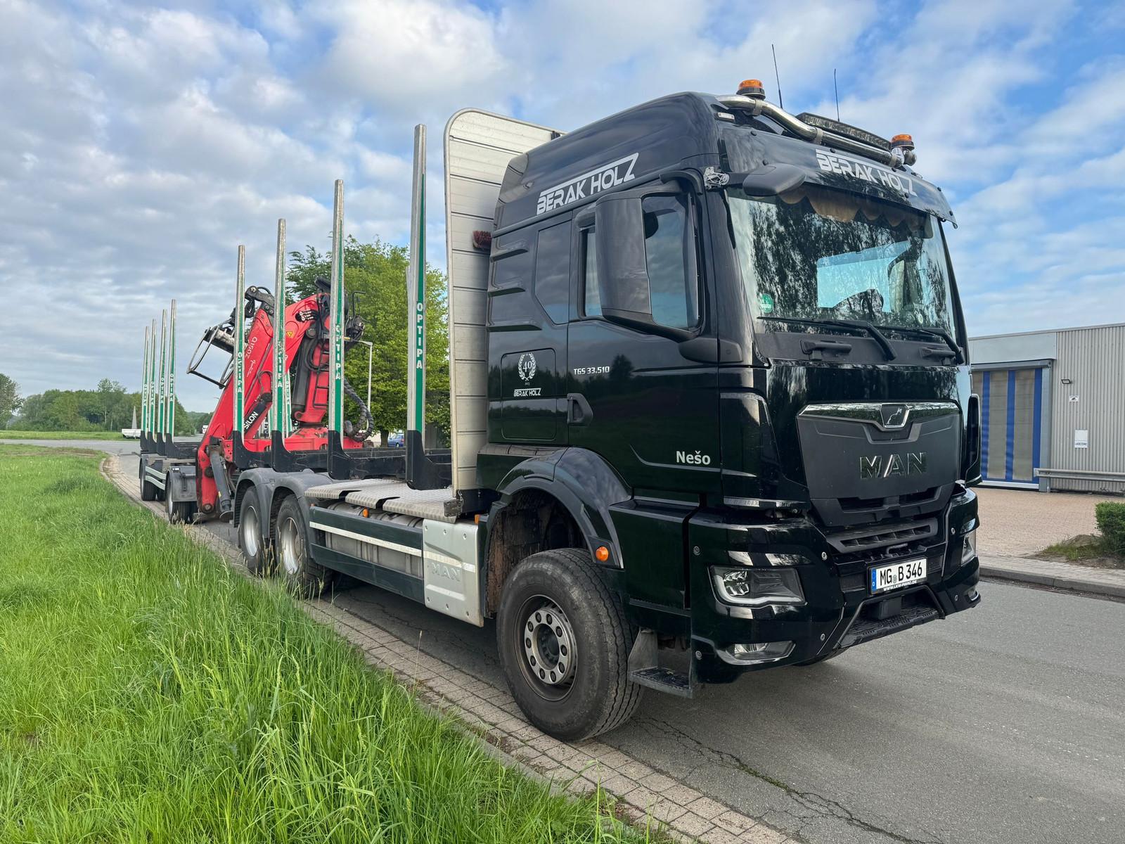 MAN TGX 33.510 6x4 BL Kurzholz Schmel Epsilon Q150Z