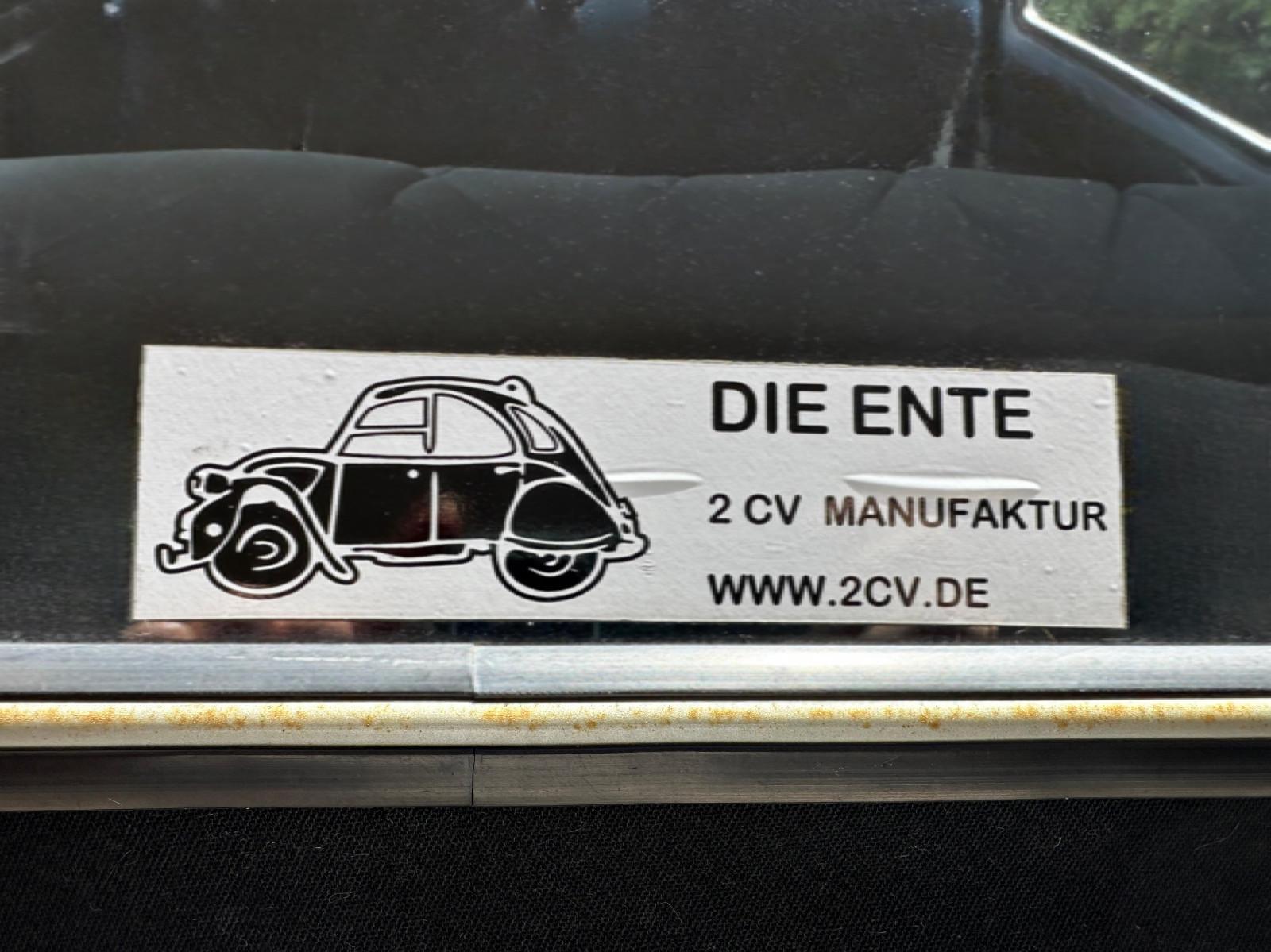 Citroën 2CV6 Club · 1987 · Zweifarb-Paris-Design · 65Tkm