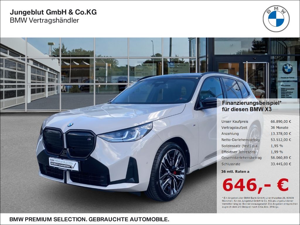 BMW X3 M50 xDrive M Sport Pro AHK/HarmanKardon/LiveC