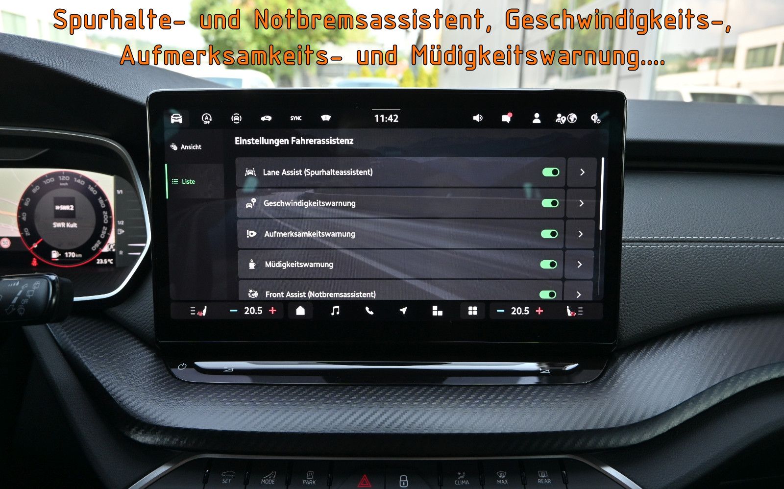 Fahrzeugabbildung SKODA Octavia 2.0 TDI DSG Sportline Combi °ACC°AHK°HUD