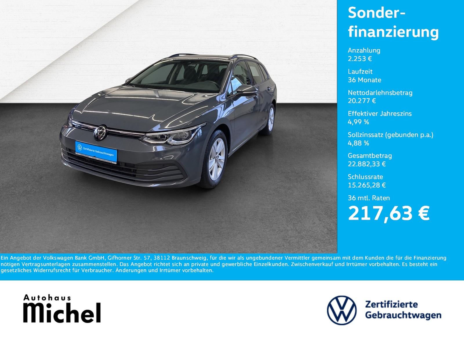 Volkswagen Golf 8 Variant TDI DSG Life ErgoActive TravelAss