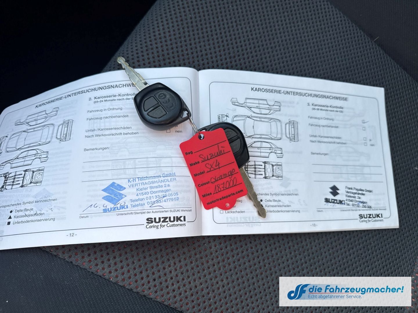 Fahrzeugabbildung Suzuki SX 4 Klima el.SP teilb.Rücksb Multif.Lenkrad MP