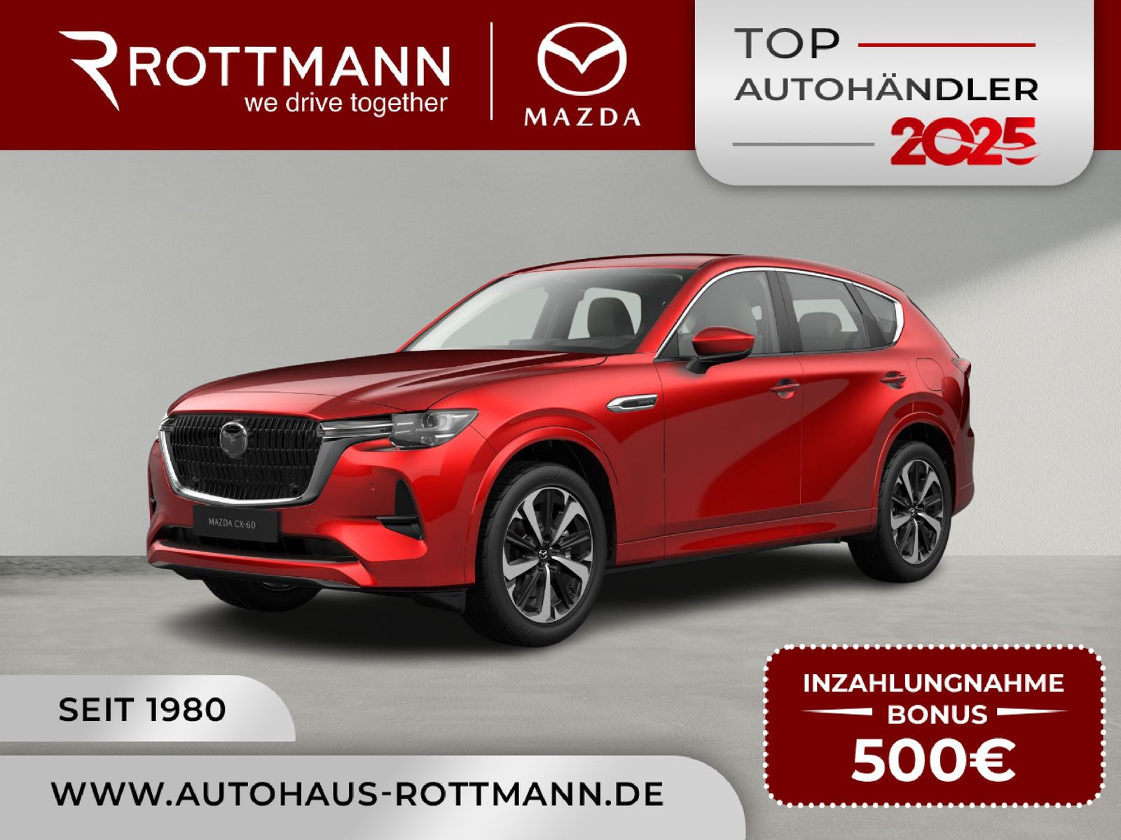 Mazda CX-60 2026 Plug-In 327ps Aut. PHEV AWD Takumi