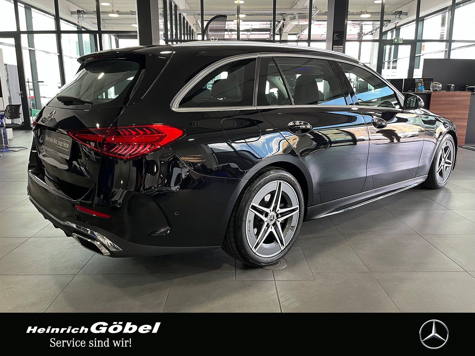 Fahrzeugabbildung Mercedes-Benz C 300 T 4M AMG+FAHR-ASSIST+KAMERA+LED+MEMORY+