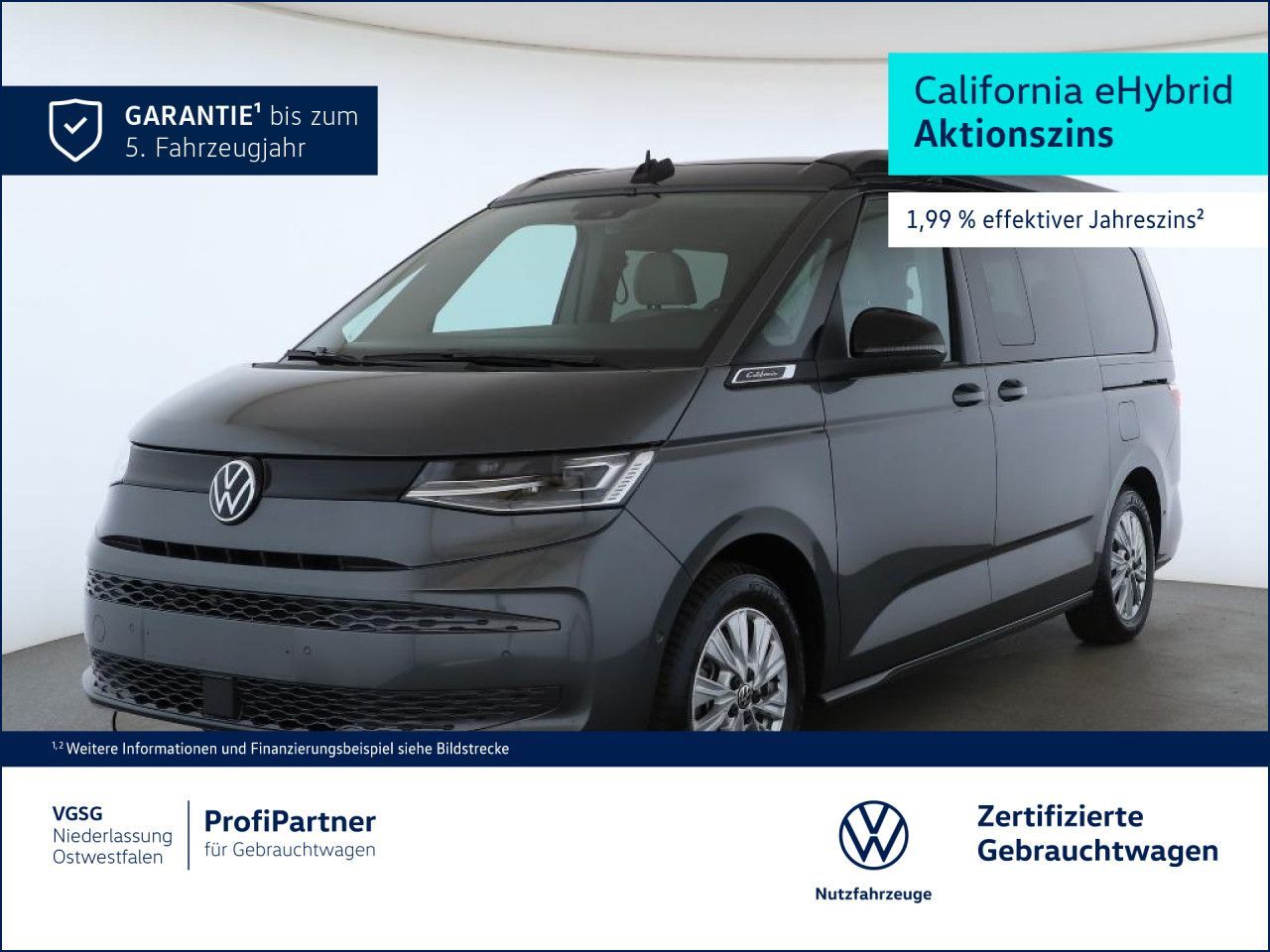 Volkswagen California Beach 4Motion AHK Zuziehhilfe Sitzhzg