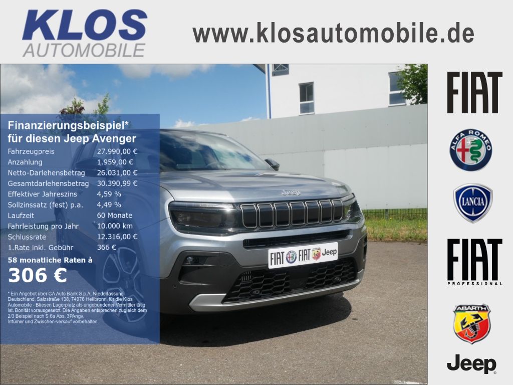 Jeep Avenger — hlavná fotografia