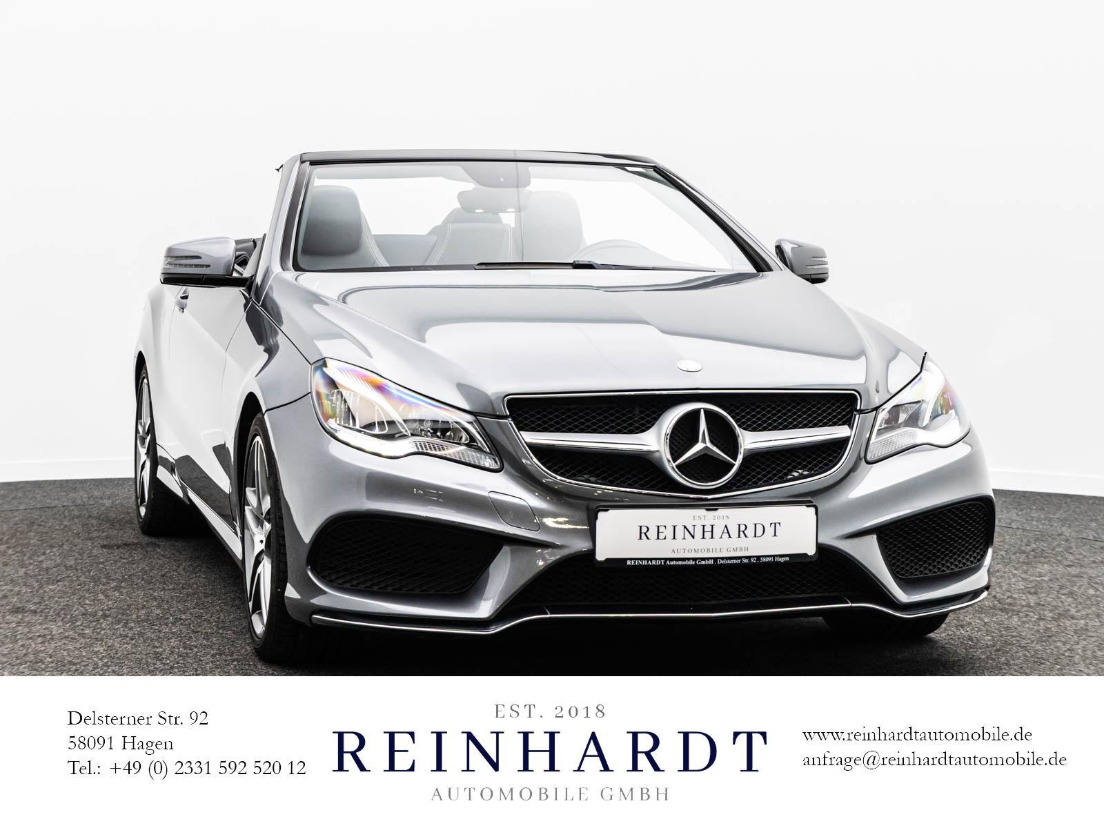 Mercedes-Benz E 200 CGi CABRIO AMG LINE TEMPOMAT/eSITZE/GARMIN